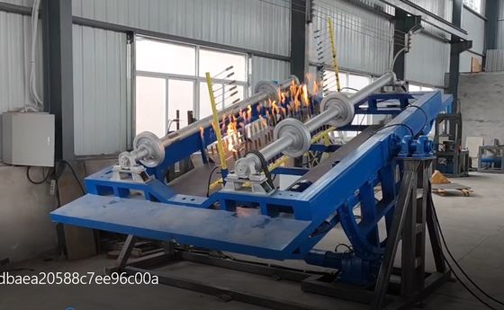 LDPE βράχος ανοικτών φλογών - και - πλαστική μηχανή Rotomolding μηχανών ρόλων για τη δεξαμενή νερού 1320 γαλόνι