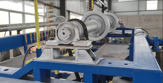 LDPE βράχος ανοικτών φλογών - και - πλαστική μηχανή Rotomolding μηχανών ρόλων για τη δεξαμενή νερού 1320 γαλόνι