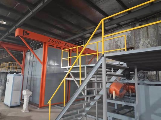 Περιστροφικός φούρνος 3.5m μηχανών Rotomolding σαϊτών