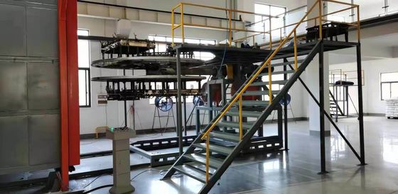 Περιστροφικός φούρνος 3.5m μηχανών Rotomolding σαϊτών