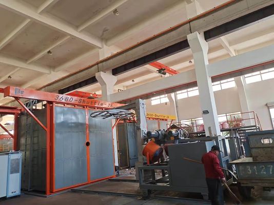 μηχανή Rotomoulding τύπων σαϊτών φούρνων 4.5m
