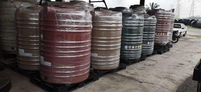 Σημερινή δεξαμενή νερού περιστροφικό καλούπι Ελαφρύ χάλυβα υλικό πλαστικό σηπτικό δεξαμενή καυσίμου περιστροφικό καλούπι